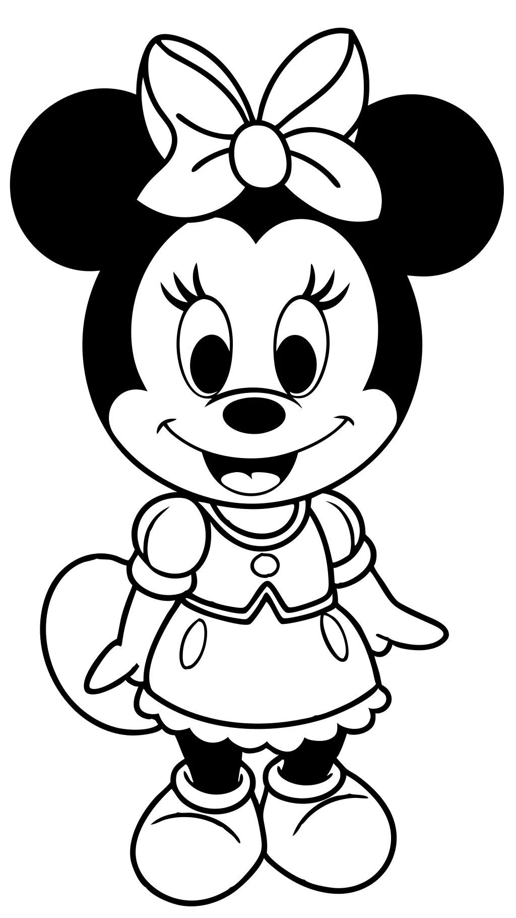 coloriage de Disney Easy